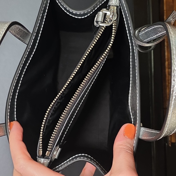 Marc Jacobs Mini Grind Tote, Silver - Picture 10 of 11